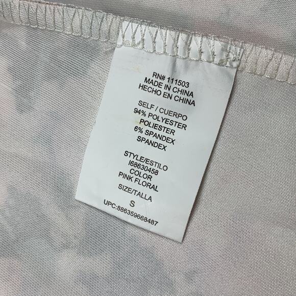 Lily Rose A Line flower scuba skirt, small - Picture 6 of 7